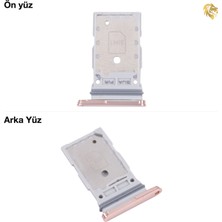 Samsung Galaxy S22 Plus Sim Iç Yuvası Çiftli Altın Çiftli Sim Yuvası Ikili Sim Tepsisi Çiftli Sim Aparatı Dual Sim Çekmecesi