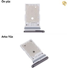 Samsung Galaxy S23 Ultra Sim Iç Yuvası Çiftli Mor Çiftli Sim Yuvası Ikili Sim Tepsisi Çiftli Sim Aparatı Dual Sim Çekmecesi