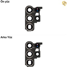 Samsung Galaxy S23 Ultra Kamera Lensi Full Yeşil Kamera Lensi Sade Lens Kamera Camı Kamera Merceği