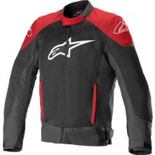 Alpinestars T-SP X SuperAir Yazlık Korumalı Motosiklet Montu Siyah  Kırmızı