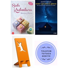 Kırmızı Kedi Yayınevi Salı Kadınları - Monika Peetz + Kuzey Işıklarının Şarkısı + Telefon Tutucu