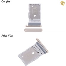 Samsung Galaxy S24 Ultra Sim Iç Yuvası Çiftli Sarı Çiftli Sim Yuvası Ikili Sim Tepsisi Çiftli Sim Aparatı Dual Sim Çekmecesi
