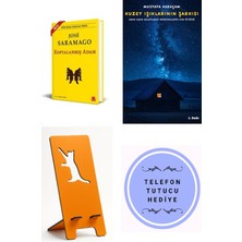 Kırmızı Kedi Yayınevi Kopyalanmış Adam - Jose Saramago + Kuzey Işıklarının Şarkısı + Telefon Tutucu