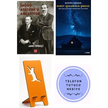 Kırmızı Kedi Yayınevi Inönü Atatürk'ü Anlatıyor - Abdi Ipekçi + Kuzey Işıklarının Şarkısı + Telefon Tutucu