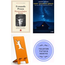 Kırmızı Kedi Yayınevi Huzursuzluğun Kitabı - Fernando Pessoa + Kuzey Işıklarının Şarkısı + Telefon Tutucu