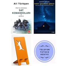 Kırmızı Kedi Yayınevi Sat Komandoları ve Anılarım - Ali Türkşen + Kuzey Işıklarının Şarkısı + Telefon Tutucu