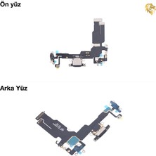 Iphone 15 Şarj Soketi Siyah Şarj Bordu Şarj Film Kablosu Şarj Soketi Bağlantı Kablosu