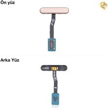 Samsung Galaxy S10 E Parmak Izi Filmi Pembe Parmak Izi Film Kablosu Parmak Izi Sensörü Filmi Home Tuşu Film Kablosu Touch Id Film Kablosu Parmak Izi Soketi