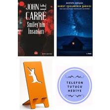 Kırmızı Kedi Yayınevi Smileynin Insanları - John Le Carre + Kuzey Işıklarının Şarkısı + Telefon Tutucu