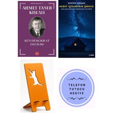 Kırmızı Kedi Yayınevi Ben Demokrat Değilim - Ahmet Taner Kışlalı + Kuzey Işıklarının Şarkısı + Telefon Tutucu