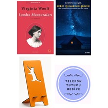 Kırmızı Kedi Yayınevi Londra Manzaraları - Virginia Woolf + Kuzey Işıklarının Şarkısı + Telefon Tutucu