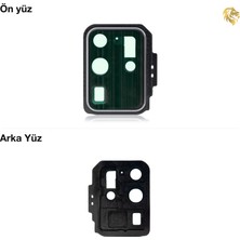Samsung Galaxy S20 Ultra Kamera Lensi Full Gri Kamera Lensi Sade Lens Kamera Camı Kamera Merceği