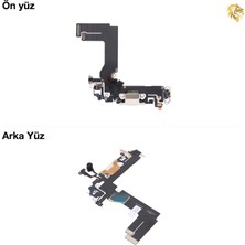 Iphone 13 Mini Şarj Soketi Beyaz Şarj Bordu Şarj Film Kablosu Şarj Soketi Bağlantı Kablosu