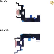 Iphone Xr Şarj Soketi Pembe Şarj Bordu Şarj Film Kablosu Şarj Soketi Bağlantı Kablosu