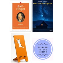 Kırmızı Kedi Yayınevi Estetik - G. W. F. Hegel + Kuzey Işıklarının Şarkısı + Telefon Tutucu