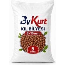 ByKurt Kil Bilyesi 8-16 Mm Yıkanmış Kil Bilyesi 5 Litre