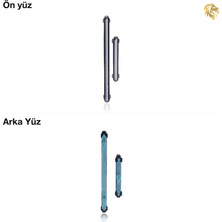 Samsung Galaxy S21 Tuş Takımı Gri Düğme Seti Tuş Takımı Buton Açma-Kapama Düğmesi