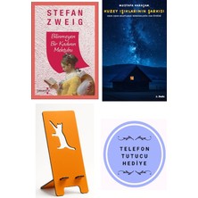 Kırmızı Kedi Yayınevi Bilinmeyen Bir Kadının Mektubu - Stefan Zweig + Kuzey Işıklarının Şarkısı + Telefon Tutucu