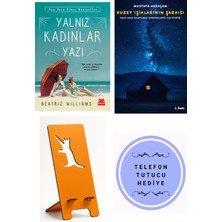 Kırmızı Kedi Yayınevi Yalnız Kadınlar Yazı - Beatriz Williams + Kuzey Işıklarının Şarkısı + Telefon Tutucu