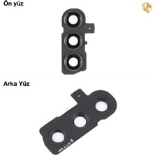 Samsung Galaxy S23 Kamera Lensi Full Gri Kamera Lensi Sade Lens Kamera Camı Kamera Merceği