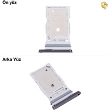Samsung Galaxy S22 Sim Iç Yuvası Çiftli Siyah Çiftli Sim Yuvası Ikili Sim Tepsisi Çiftli Sim Aparatı Dual Sim Çekmecesi