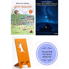 Kırmızı Kedi Yayınevi Advin-Amazon'da - Koray Avcı Çakman + Kuzey Işıklarının Şarkısı + Telefon Tutucu
