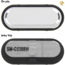 Samsung Galaxy Grand Prime G530 Home Tuşu Beyaz Parmak Izi Butonu Açma-Kapama Butonu Açma-Kapama Tuşu Yan Güç Tuşu Power Tuşu Home Tuşu Touch Id Parmak Izi Sensörü