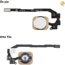 iPhone 5s Home Tuşu - Gold / Altın Sarısı Orta Tuş Butonu