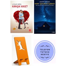 Kırmızı Kedi Yayınevi Karışık Kaset - Uygar Şirin + Kuzey Işıklarının Şarkısı + Telefon Tutucu