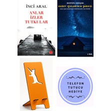 Kırmızı Kedi Yayınevi Anlar Izler Tutkular - Inci Aral + Kuzey Işıklarının Şarkısı + Telefon Tutucu