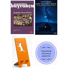 Kırmızı Kedi Yayınevi Şarkılar Seni Söyler - Muzaffer Buyrukçu + Kuzey Işıklarının Şarkısı + Telefon Tutucu