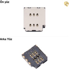 iphone 14 Pro Sim Konnektörü Anakart Sim Okuyucu Soketi Sim Kart Yuvası Lehim Parçası Sim Kart Okuyucu Konnektörü