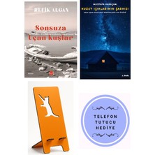 Kırmızı Kedi Yayınevi Sonsuza Uçan Kuşlar - Refik Algan + Kuzey Işıklarının Şarkısı + Telefon Tutucu