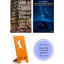 Kırmızı Kedi Yayınevi Saygıdeğer Bir Öğrenci - John Le Carre + Kuzey Işıklarının Şarkısı + Telefon Tutucu