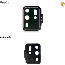 Samsung Galaxy S20 Ultra Kamera Lensi Full Siyah Kamera Lensi Sade Lens Kamera Camı Kamera Merceği