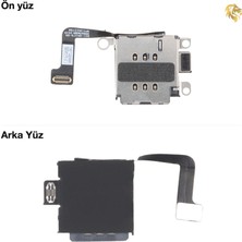 Iphone 15 Sim Konnektörü Çift Anakart Sim Okuyucu Soketi Sim Kart Yuvası Lehim Parçası Sim Kart Okuyucu Konnektörü