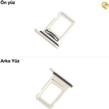 Iphone 15 Sim Iç Yuvası Çiftli Sarı Çiftli Sim Yuvası Ikili Sim Tepsisi Çiftli Sim Aparatı Dual Sim Çekmecesi