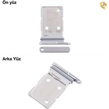 Samsung Galaxy S26 Ultra Sim Iç Yuvası Çiftli Beyaz Çiftli Sim Yuvası Ikili Sim Tepsisi Çiftli Sim Aparatı Dual Sim Çekmecesi