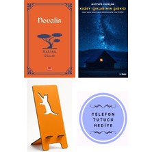 Kırmızı Kedi Yayınevi Mahrem Günce - Novalis + Kuzey Işıklarının Şarkısı + Telefon Tutucu