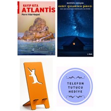 Kırmızı Kedi Yayınevi Kayıp Kıta Atlantis - Pierre Vidal-Naquet + Kuzey Işıklarının Şarkısı + Telefon Tutucu