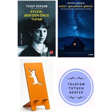 Kırmızı Kedi Yayınevi Sylvia Ben'den Önce Tufan - Yusuf Eradam + Kuzey Işıklarının Şarkısı + Telefon Tutucu