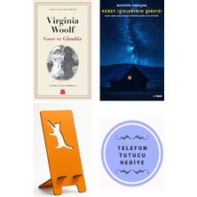 Kırmızı Kedi Yayınevi Gece ve Gündüz - Virginia Woolf + Kuzey Işıklarının Şarkısı + Telefon Tutucu