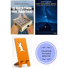 Kırmızı Kedi Yayınevi Iş Hayatının Yol Haritası - Adnan Nur Baykal + Kuzey Işıklarının Şarkısı + Telefon Tutucu