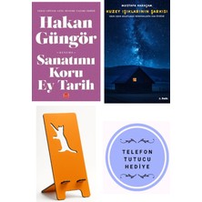 Kırmızı Kedi Yayınevi Sanatımı Koru Ey Tarih - Hakan Güngör + Kuzey Işıklarının Şarkısı + Telefon Tutucu