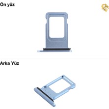 Iphone Xr Sim Iç Yuvası Çiftli Mavi Çiftli Sim Yuvası Ikili Sim Tepsisi Çiftli Sim Aparatı Dual Sim Çekmecesi