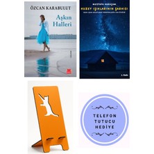 Kırmızı Kedi Yayınevi Aşkın Halleri - Özcan Karabulut + Kuzey Işıklarının Şarkısı + Telefon Tutucu