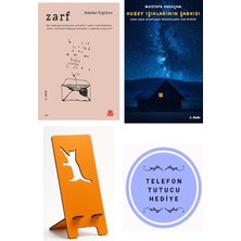 Kırmızı Kedi Yayınevi Zarf - Haydar Ergülen + Kuzey Işıklarının Şarkısı + Telefon Tutucu