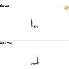 iPhone 17 Şarj Bordu Soketi Filmi Fleksi Ctc Flex Bondu Mikrofonu (Mor)