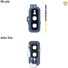 Samsung Galaxy S10 E Kamera Lensi Full Siyah Kamera Lensi Sade Lens Kamera Camı Kamera Merceği