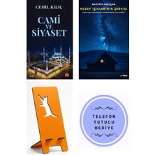 Kırmızı Kedi Yayınevi Cami ve Siyaset - Cemil Kılıç + Kuzey Işıklarının Şarkısı + Telefon Tutucu